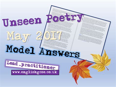 english model answers   teaching resources
