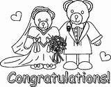 Coloring Bride Groom Pages Wedding Anniversary Colouring 50th Kids Printable Sheets Color Getcolorings Getdrawings sketch template