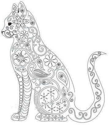 pin  pat walsh  coloring pages fairy coloring pages cat coloring