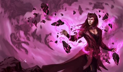 comic scarlet witch  ultra hd wallpaper  miguel blanco