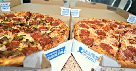 dominos large  topping pizzas   carryout orders
