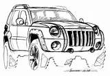Jeep Coloring Book Jeeps sketch template
