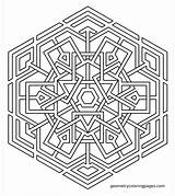 Coloring Pages Mandala Sacred Geometric Geometry Print Celtic Snowflake Hard Labyrinth Printable Color Imgur Patterns Cross Pattern Meditations Azcoloring Getcolorings sketch template