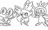 Froakie Coloring Pokemon Pages Surprising Getcolorings Getdrawings sketch template