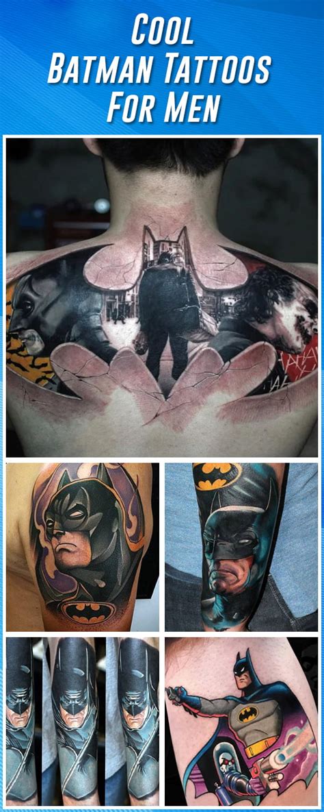 60 Best Batman Tattoos That Are Stylish And Meaningful In 2023