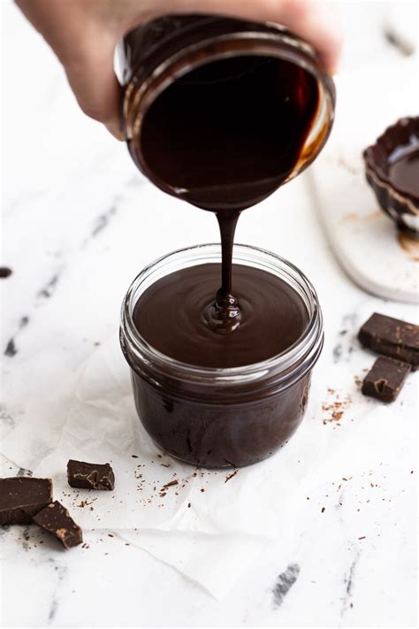 ingredient homemade chocolate syrup fork   kitchen