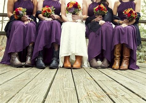 purple grey wedding colors autumn wedding