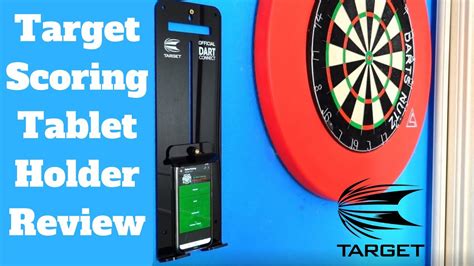 target darts scoring tablet holder review youtube