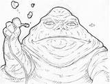 Jabba Hut Drawing Coloring Pages Getdrawings Hutt Template sketch template
