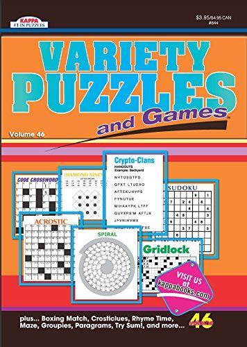 variety puzzles  games puzzle book volume   puzzles puzzle books  puzzle games