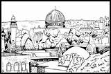 Jerusalem Drawing Pencil Sketch Drawings Landscape Paintingvalley Getdrawings sketch template