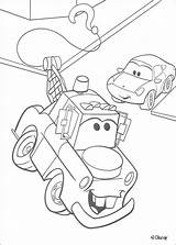 Coloring Pages Cars Trucks Mater Color Street Truck Kids sketch template
