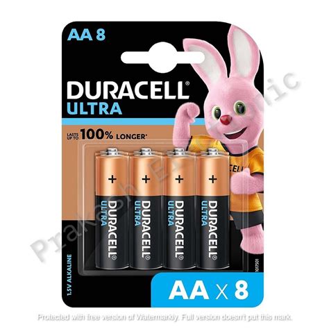 Lr6 Mn1500 Duracell Ultra Size Aa Alkaline Battery 1 5volt At Rs 40