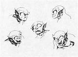 Character Gargoyles Disney Lexington Sheet Model Animation Walt Studios Drawings Guler Greg Choose Board sketch template