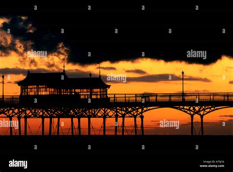 st annes pier lancashire england uk stock photo alamy