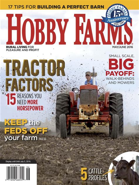 hobby farms magazine mayjune  issue