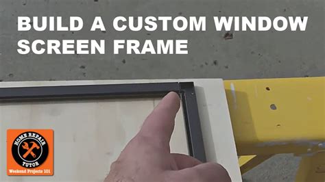 custom window screens   build  screen frame  home repair