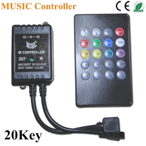 led  ir controller    keys ir remote controllers    rgb led strip lights
