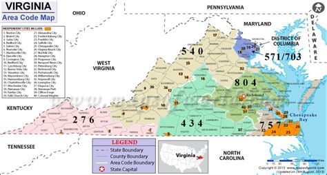 Southampton County Area Code Virginia Southampton County Area Code Map