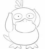 Psyduck Pokemon Coloring Pages Printable Drawings Print Lineart Drawing Color Easy Pikachu Deviantart Cartoon Transparent Book Categories Tattoo sketch template