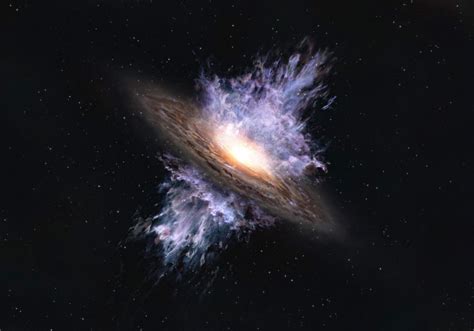 supermassive black hole winds were already blowing less than a billion
