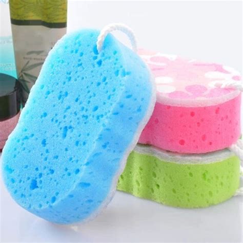 Bath Sponge Massage Multi Exfoliating Shower Body Cleaning