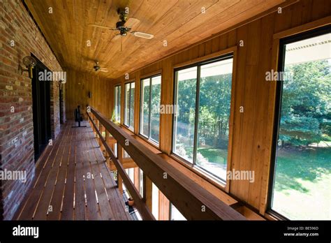 interior view   atrium solarium   passive solar envelope house design home