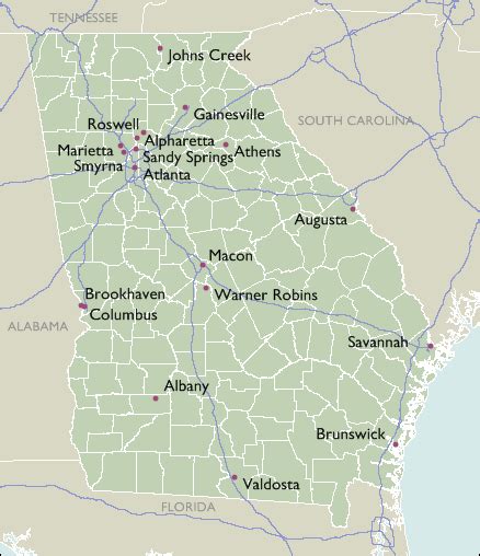 city zip code wall maps  georgia marketmapscom