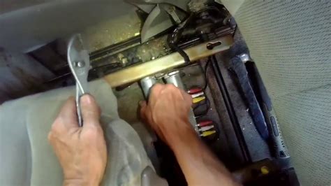 gmc power seat repair part  youtube