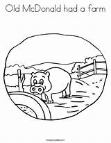 Farm Old Coloring Pages Worksheet Had Mcdonalds Mcdonald Macdonald Pig Print Worksheets Sheet Color Noodle Handwriting Printable Vocabulary Teacher Super sketch template