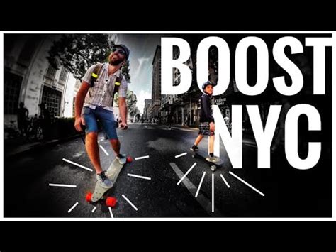 ride  boosted board  casey neistat  nyc   youtube