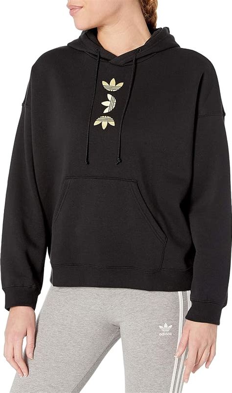 adidas originals womens large logo hoodie sweatshirt amazoncouk clothing