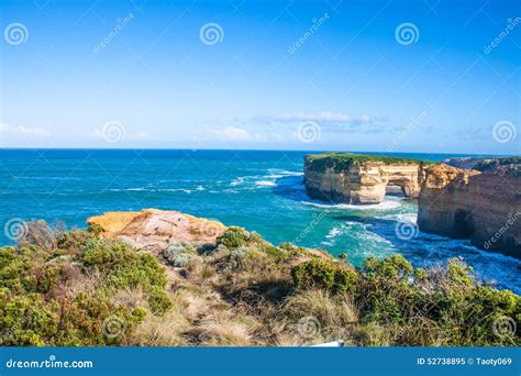 clift stock image image  recovery billow coast