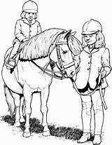 Pferde Reiter Frisch sketch template