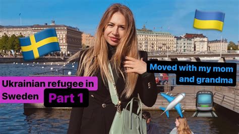 Ukrainian Refugee In Sweden Part 1 Youtube
