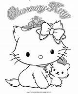 Kitty Coloriage Charmmy Sanrio Cinnamoroll Sheets Ril Disegno Colorare Azcoloring Cartoni Desde User sketch template