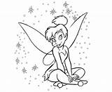 Tinkerbell Coloring Pages Printable Print Kids Pumpkin Sitting Periwinkle Fairy Disney Bell Tinker Crossed Legs Stencil Template Domo Drawing Colouring sketch template