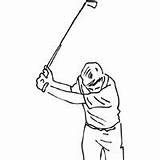 Coloring Pages Golf Surfnetkids sketch template