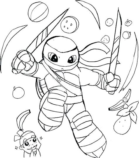 michelangelo ninja turtle coloring page  getcoloringscom