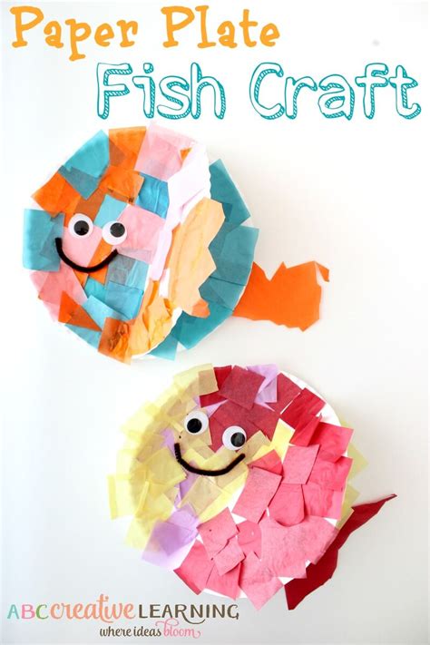 fun fish craft ideas   ideas  kids