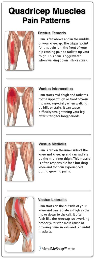 Thigh Muscle Pain Symptoms Can Be Mild To Extreme Based On