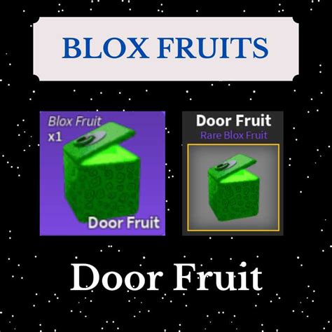 door fruit blox fruits roblox