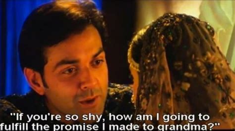 watch bobby deol and ameesha patel in a hilarious scene that defines