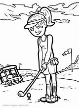 Ausmalbilder Malvorlage Malvorlagen Spielen Kostenlose Ausmalen Kinder Golfen Bildes Anklicken öffnet Spielerisch sketch template