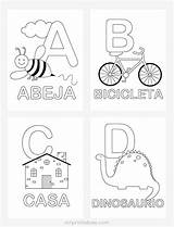 Spanish Alphabet Coloring Pages Printables Worksheets Printable Kids Kindergarten Visit Mr sketch template