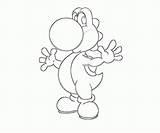 Yoshi Coloring Pages Popular Library Clipart Books Coloringhome Categories Similar sketch template
