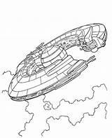 Wars Star Spaceship Coloring Drawing Ship Print Sheet Topcoloringpages Getdrawings sketch template