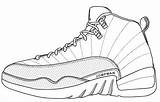 Nike Air Drawing Mag Getdrawings Sneaker sketch template