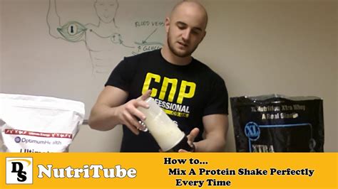 How To Mix A Protein Shake Perfectly Every Time Youtube