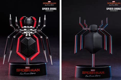 hot toys spider man   home drone hypebeast